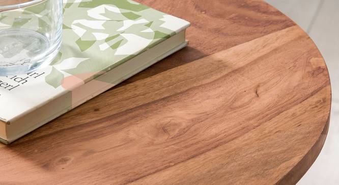 Grosvenor Side Table (Natural, Semi Gloss Finish) by Urban Ladder - Front View Design 1 - 361872