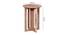 Grosvenor Side Table (Natural, Semi Gloss Finish) by Urban Ladder - Design 1 Dimension - 361874
