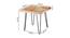 Guillaume Side Table (Natural, Semi Gloss Finish) by Urban Ladder - Design 1 Dimension - 361879