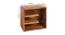 Gustave Side Table (Semi Gloss Finish, Honey Oak) by Urban Ladder - Design 1 Dimension - 361883