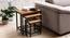 Henri Side Table (Semi Gloss Finish, Honey Oak) by Urban Ladder - Cross View Design 1 - 361900