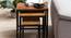 Henri Side Table (Semi Gloss Finish, Honey Oak) by Urban Ladder - Front View Design 1 - 361901