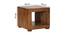 Herve Side Table (Semi Gloss Finish, Honey Oak) by Urban Ladder - Design 1 Dimension - 361916