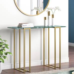 Console Table Design Osiris Marble Console Table (Green)