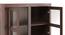 Theodore Two Glass Door Display Cabinet (Dark Wenge Finish) by Urban Ladder - Storage Image Zoomed Image Design 1 - 361960