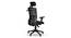 Bonai High Back Office Chair (Black) by Urban Ladder - Design 1 Side View - 361967