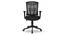Bonai Medium Back Office Chair (Black) by Urban Ladder - Front View Design 1 - 361972