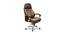 Boss Office Chair (Brown) by Urban Ladder - Cross View Design 1 - 361975