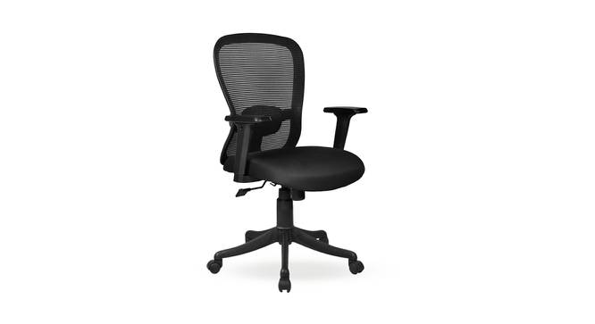 Butterfly Medium Back Office Chair (Black) by Urban Ladder - Cross View Design 1 - 361993