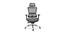 Inox Office Chair (Black) by Urban Ladder - Cross View Design 1 - 362007