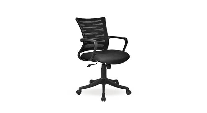 Kaabel Office Chair (Black) by Urban Ladder - Cross View Design 1 - 362014