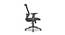 Majesty Medium Back Office Chair (Black) by Urban Ladder - Rear View Design 1 - 362030