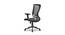 Majesty Medium Back Office Chair (Black) by Urban Ladder - Design 1 Side View - 362031
