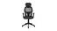 Marvel High Back Office Chair (Black) by Urban Ladder - Front View Design 1 - 362036