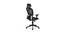 Matrix High Back Office Chair (Black) by Urban Ladder - Design 1 Side View - 362050