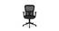 Matrix Medium Back Office Chair (Black) by Urban Ladder - Front View Design 1 - 362055