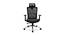 Sanford Office Chair (Black) by Urban Ladder - Front View Design 1 - 362062