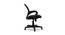 Tenny Office Chair (Black) by Urban Ladder - Rear View Design 1 - 362070