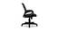 Whitny Office Chair (Black) by Urban Ladder - Rear View Design 1 - 362077