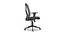 Xtream Office Chair (Black) by Urban Ladder - Rear View Design 1 - 362084