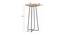 Ciel Side Table (Semi Gloss Finish, Honey Oak) by Urban Ladder - Dimension - 