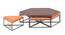Hexa Coffee Table (Walnut Finish) by Urban Ladder - Cross View Design 1 - 362173