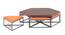 Hexa Coffee Table (Walnut Finish) by Urban Ladder - Cross View Design 1 - 362173