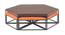 Hexa Coffee Table (Walnut Finish) by Urban Ladder - Front View Design 1 - 362174