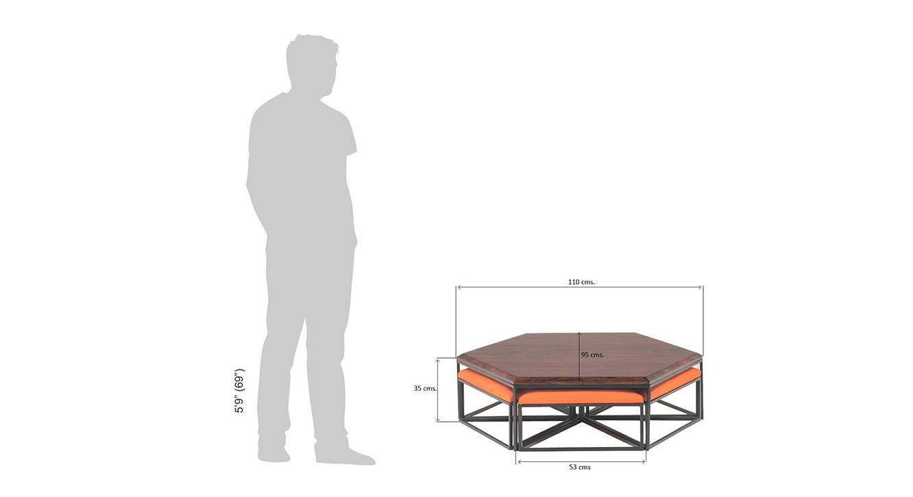 Hexa coffee table 6