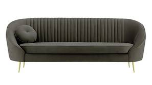 Mardella Fabric Sofa (Graphite Grey Velvet)