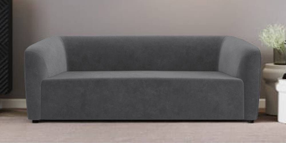 Berlin Fabric Sofa (Grey) by Urban Ladder - - 
