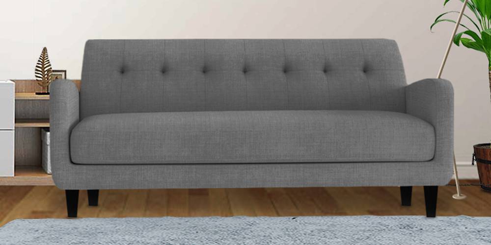 Boston Fabric Sofa (Grey) by Urban Ladder - - 