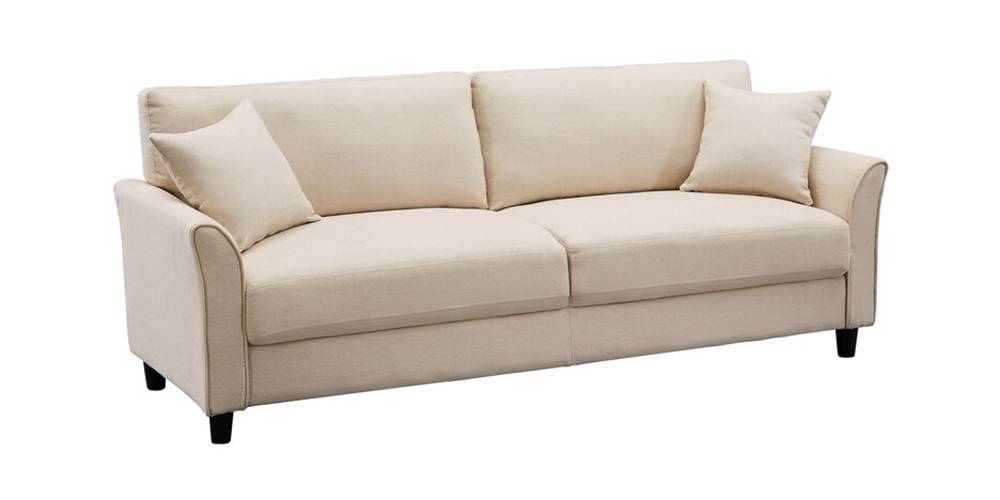 Darwin Fabric Sofa (Beige) Urban Ladder