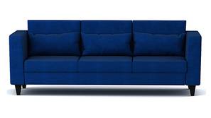 Snooky Fabric Sofa (Royal Blue)
