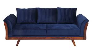 Anderson Fabric Sofa (Blue)