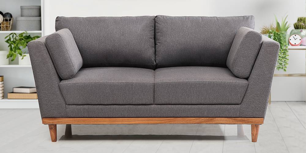 Axton Fabric Sofa (Brown) by Urban Ladder - - 