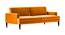 Zoya Sofa Cum Bed (Orange) by Urban Ladder - Front View Design 1 - 363228