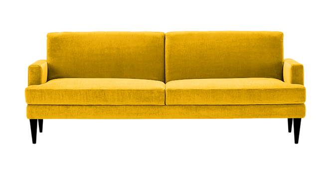 Zoya Sofa Cum Bed (Yellow) by Urban Ladder - Cross View Design 1 - 363239