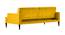Zoya Sofa Cum Bed (Yellow) by Urban Ladder - Design 1 Side View - 363242