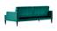 Zoya Sofa Cum Bed (Green) by Urban Ladder - Design 1 Side View - 363256