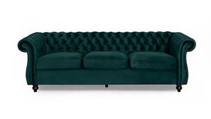 Elista Fabric Sofa(Green)