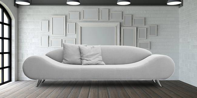 Edinburgh Fabric Sofa(Grey) (Grey, 3-seater Custom Set - Sofas, None Standard Set - Sofas, Fabric Sofa Material, Regular Sofa Size, Regular Sofa Type)