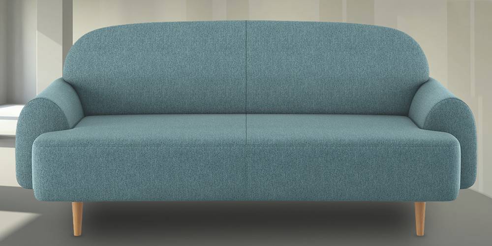 Irvine Fabric Sofa(Blue) by Urban Ladder - - 