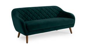 Keila Fabric Sofa (Brown)