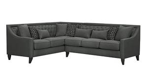 Nanjing Sectional Fabric Sofa (Grey)