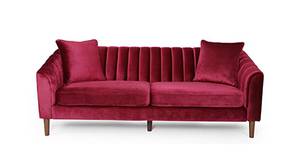Trento Fabric Sofa (Red)