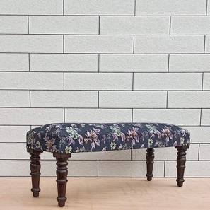 Benches In Mumbai Design Sarah Solid Wood Bench in Melamine Walnut