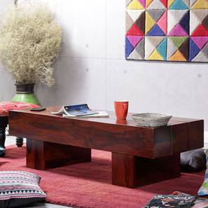 Collections New In Puttur Design Idris Coffee Table (HONEY, Melamine Finish)