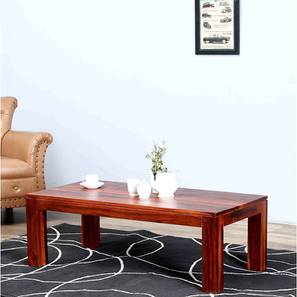 Coffee Table Design Latin Square Solid Wood Coffee Table in Melamine Finish