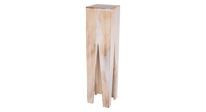 Ishanvi Side & End Table (Melamine Finish, Rustic White) by Urban Ladder - Cross View Design 1 - 364858